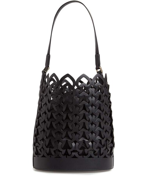 定価7万　美品　ケイトスペードニューヨーク　DORIEバケットバッグ　スペード柄 定価7万 美品 ケイトスペードニューヨーク DORIEバケットバッグ