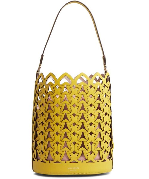 定価7万　美品　ケイトスペードニューヨーク　DORIEバケットバッグ　スペード柄 定価7万 美品 ケイトスペードニューヨーク DORIEバケットバッグ