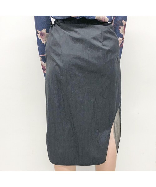 BALMUNG（バルムング）の「BALMUNG / パネルレイヤースカート  / black（Tシャツ/カットソー・その他）」の5枚目の写真