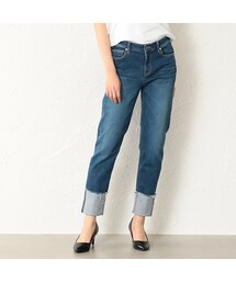 LOVELESS | 【LOVELESS】WOMEN ストレッチロールアップデニムパンツ(デニムパンツ)