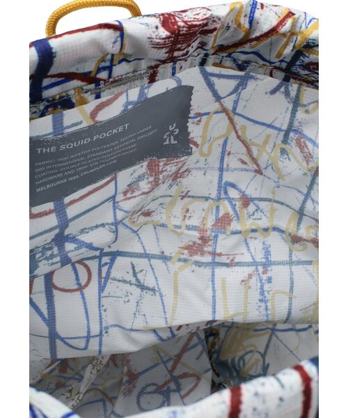 CRUMPLER（クランプラー）の「Squid Pocket Large Drawstring Backpack（その他・Mr Pattern Vanilla・129.00）」の5枚目の写真