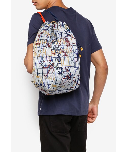 CRUMPLER（クランプラー）の「Squid Pocket Large Drawstring Backpack（その他・Mr Pattern Vanilla・129.00）」の7枚目の写真
