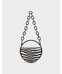 CHARLES & KEITH | Zebra Print Circle Clutch(バッグ)