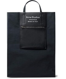 Acne Studios Leather-Trimmed Nylon Tote Bag