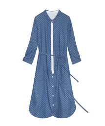 ORENDA | 這版型賣翻了水玉長版襯衫洋裝(トップス)