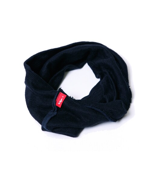 VIRGOwearworks(ヴァルゴウェアワークス)の「Military tube ニット ヘアバンド(帽子・メンズ・BEIGE/NAVY/BLACK)」の3枚目の写真