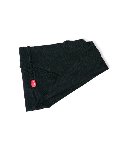 VIRGOwearworks(ヴァルゴウェアワークス)の「Military tube ニット ヘアバンド(帽子・メンズ・BEIGE/NAVY/BLACK)」の4枚目の写真