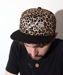 VIRGOwearworks | Distortion cap ヒョウ柄 ベースボールキャップ(帽子)