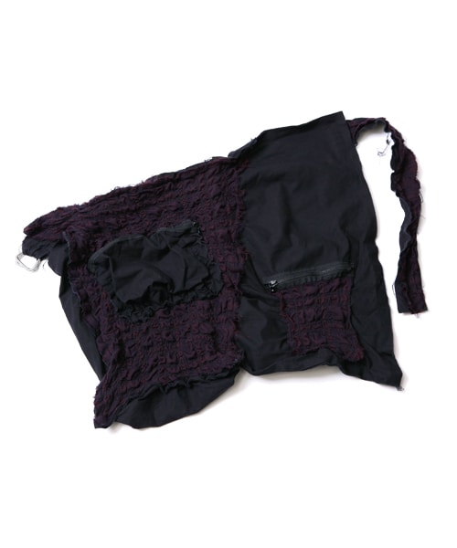 VIRGOwearworks（ヴァルゴウェアワークス）の「Rcs apron pants エプロンバッグ（その他・メンズ・BUR×BLK/NVY×KHA）」の4枚目の写真