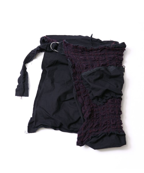 VIRGOwearworks（ヴァルゴウェアワークス）の「Rcs apron pants エプロンバッグ（その他・メンズ・BUR×BLK/NVY×KHA）」の3枚目の写真