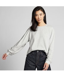 UNIQLO | コットンリラックスフィットクルーネックT（長袖）(Tシャツ/カットソー)