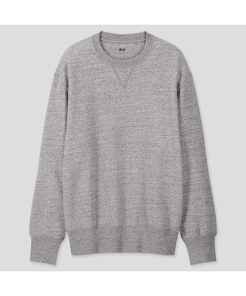 UNIQLO（ユニクロ）の「スウェットシャツ（長袖）（パーカー・メンズ・NAVY 69/YELLOW 46/BLUE 65/LIGHT GRAY 02/DARK GRAY 08/RED 17/BLACK 09/GRAY 03/GREEN 53・XS/XL/M/L/S/XXL/4XL/3XL）」の5枚目の写真