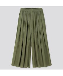 UNIQLO | プリーツパンツ（丈標準41～45cm）(その他パンツ)