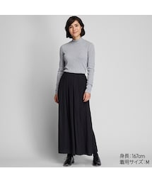UNIQLO | プリーツパンツ（丈標準41～45cm）(その他パンツ)
