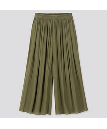 UNIQLO | プリーツパンツ（丈長め46～50cm）(その他パンツ)