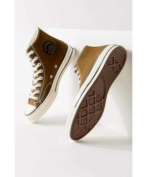 CONVERSE（コンバース）の「Converse Chuck 70 Vintage High Top Sneaker（スニーカー・レディース・Green・W 10.5/m 8.5/W 10/m 8/W 6.5/m 4.5/W 6/m 4/W 7.5/m 5.5/W 7/m 5/W 8.5/m 6.5/W 8/m 6/W 9.5/m 7.5/W 9/m 7）」の2枚目の写真