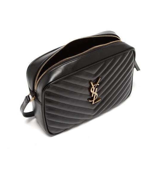Saint Laurent(サンローラン)の「Saint Laurent - Lou Quilted Leather Cross Body Bag - Womens - Black(ショルダーバッグ・レディース・Black・One Size)」の5枚目の写真