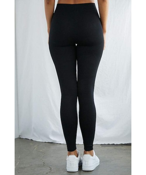 FOREVER 21(フォーエバー トゥエンティーワン)の「Forever 21 Classic Cotton-Blend Leggings(レギンス/スパッツ・レディース・Black/Green・X-small/Small/Medium/Large/X-large)」の5枚目の写真