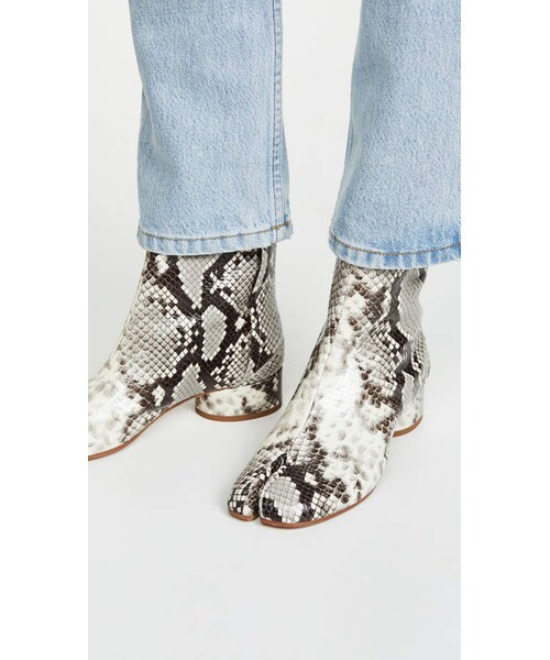 【Maison Margiela】Tabi Low Heel Booties Maison Margiela（メゾンマルジェラ）の「Maison Margiela Tabi Low