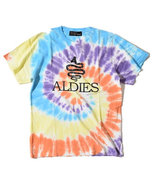 ALDIES(アールディーズ)の「ALDIES Tie Dye T(Multi)(Tシャツ/カットソー・その他)」の1枚目の写真