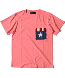 ALDIES | Star Crochet T(Pink)(Tシャツ/カットソー)