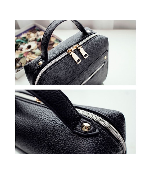 no brand(ノーブランド)の「レディース 小さいバッグ ショルダーバッグ ハンドバッグ ブラック/グレー/レッド/ブルー EB19(ショルダーバッグ・レディース・その他)」の5枚目の写真