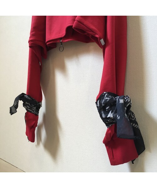 JUVENILE HALL ROLLCALL(ジュヴェナイルホールロールコール)の「JUVENILE HALL ROLLCALL パーカー(red)(パーカー・メンズ・その他)」の6枚目の写真
