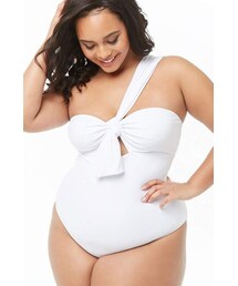 Forever 21 Plus Size One-Shoulder Swimsuit