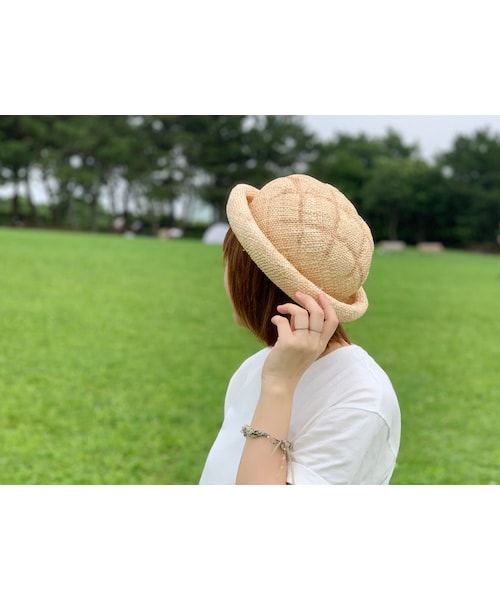 KENT HAT（ケントハット）の「麦わらメロンパンハット（ハット・レディース・その他）」の6枚目の写真
