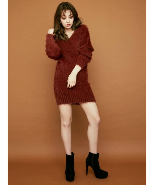 RESEXXY（リゼクシー）の「ピンヒールショートブーツ（その他シューズ・ブラック・L/M/S）」の6枚目の写真