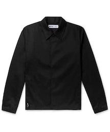 AFFIX（表示禁止） | AFFIX Logo-Print Cotton-Blend Twill Jacket(テーラードジャケット)