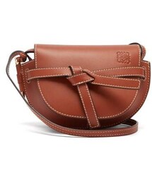 LOEWE | Loewe - Gate Mini Leather Cross Body Bag - Womens - Brown(ショルダーバッグ)