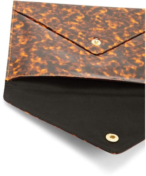 FOREVER 21(フォーエバー トゥエンティーワン)の「Forever 21 Abstract Print Envelope Clutch(クラッチバッグ・レディース・Brown・One Size)」の2枚目の写真