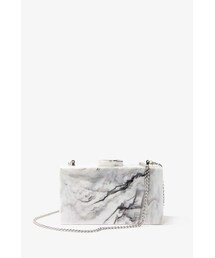 Forever 21 Marble Acrylic Clutch Bag