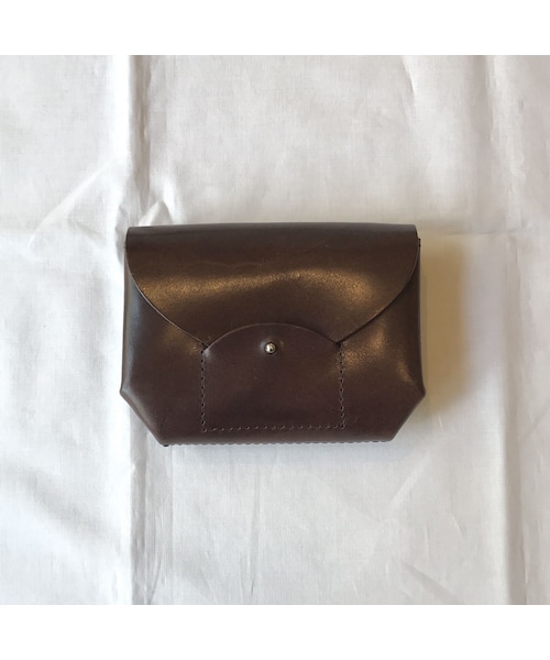 irose（イロセ）の「irose "ric-rac mini wallet" / イロセ"リクラクミニウォレット"（ダークブラウン）（財布・メンズ・その他）」の2枚目の写真