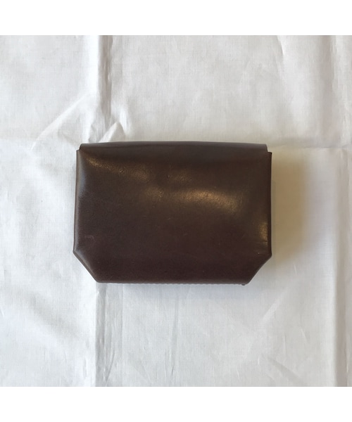 irose（イロセ）の「irose "ric-rac mini wallet" / イロセ"リクラクミニウォレット"（ダークブラウン）（財布・メンズ・その他）」の4枚目の写真