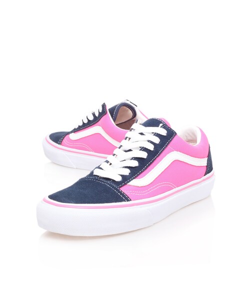 VANS（バンズ）の「OLD SKOOL（シューズ・レディース・BLUE・38）」の2枚目の写真