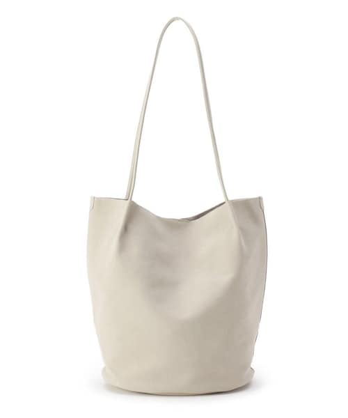 OZOC（オゾック）の「ヌバック風フェイクレザーバケツトートバッグ（バッグ・レディース・グレー(012)/ライトグリーン(021)/ベージュ(052)/ブラック(019)/ブラウン(042)/グレー(パイソン柄)(112)・00）」の11枚目の写真