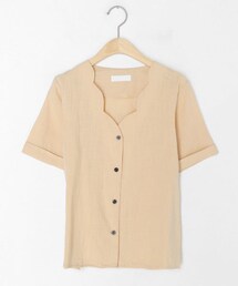 DHOLIC | ウェーブネックブラウス(シャツ/ブラウス)