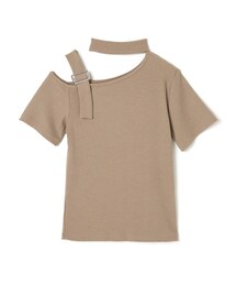 GRL | チョーカーデザインワンショルトップス(Tシャツ/カットソー)