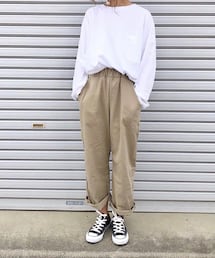 chocomee | ルーズチノパン(チノパンツ)