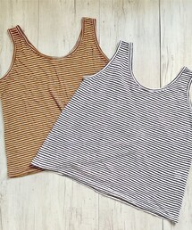 chocomee | ボーダータンクトップ(タンクトップ)