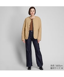 UNIQLO | キルティングボアリバーシブルジャケット(その他アウター)