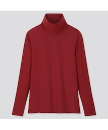 UNIQLO | コットンフライスタートルネックT（長袖）(Tシャツ/カットソー)