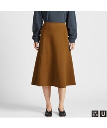 UNIQLO | ジャージーフレアスカート(丈標準73～77cm）(スカート)