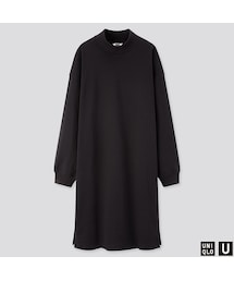UNIQLO | モックネックTワンピース（長袖）(ワンピース)