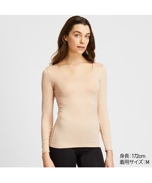 ユニクロ　ヒートテック レディース アンダーウェア類 全９点 UNIQLO（ユニクロ）の「WOMEN ヒートテックUネックT（8分袖