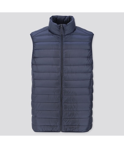 UNIQLO（ユニクロ）の「ウルトラライトダウンベスト（ダウンジャケット/コート・メンズ・BLACK 09/NAVY 69・S/M/XL/L）」の2枚目の写真
