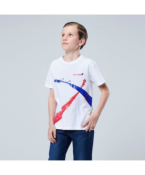 ユニクロ ユニクロ の Kids スプラトゥーン Ut グラフィックtシャツ 半袖 その他トップス Wear