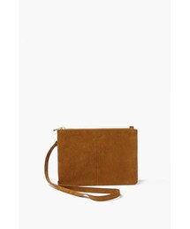 Forever 21 Faux Suede Crossbody Bag